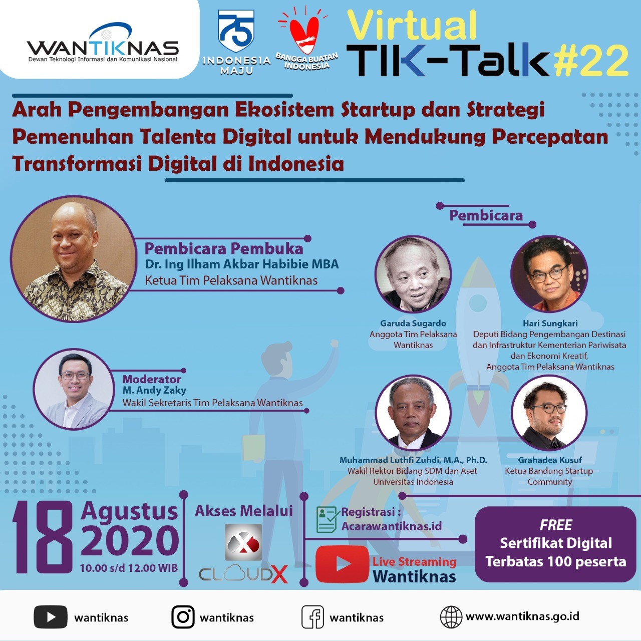 Arah Pengembangan Ekosistem Startup dan Strategi Pemenuhan Talenta Digital untuk Mendukung Percepatan Transformasi Digital di Indonesia